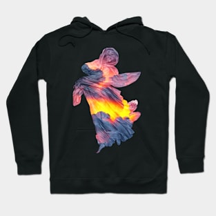 Glowing sky dancer Hoodie